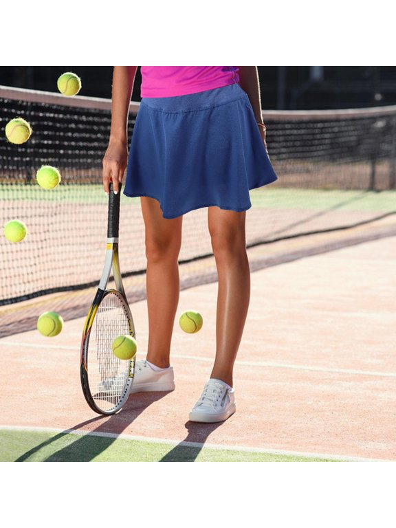 Yoga Skort for Sports Quick-Drying Comfortable Fit Blue