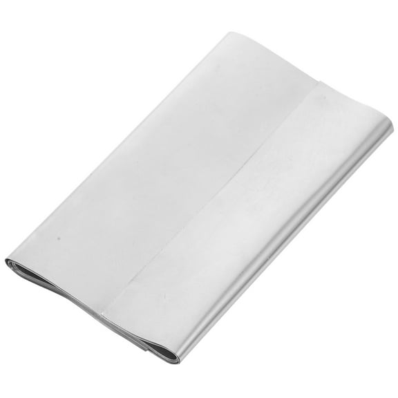 CIMAXIC Zinc Sheet Silver Rectangular Zinc Electroplating Laboratory Research 1Pack