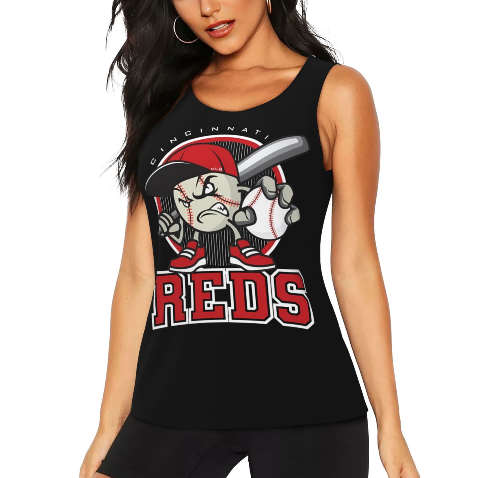 Team Chiba Tank-Top Damen-rot