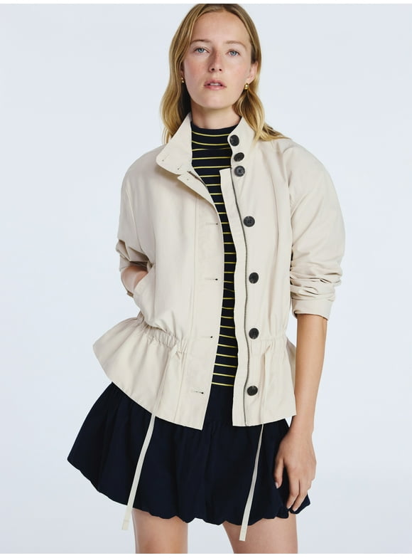 Women's Cinched Parachute Jacket, Sizes XS-XXL