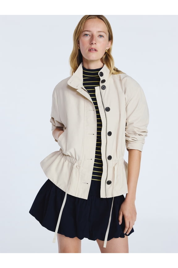 Women's Cinched Parachute Jacket, Sizes XS-XXL