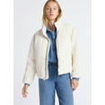 thumbnail image 1 of Free Assembly Women's and Women's Plus Cinched Puffer Jacket, Sizes XS-4X, 1 of 5