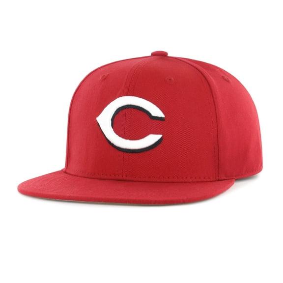 MLB Cincinnati Reds Primary Team Color Flat Bill Snap Back Hat