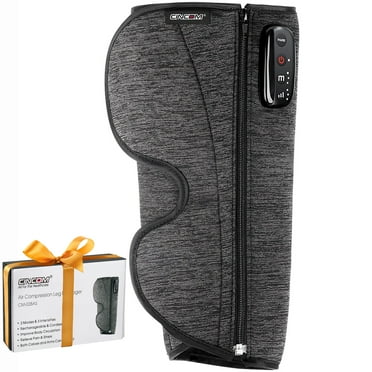 CINCOM Rechargeable Leg Massager for Circulation, Wireless Air Leg Compression Massager, Calf Massager FSA/HSA Eligible (Single)