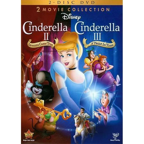 CINDERELLA 2-DREAMS COME TRUE/CINDERELLA 3-TWIST IN TIME (DVD/NLA (DVD)