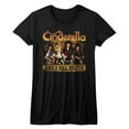 CINDERELLA Glam Hair Metal CLASSIC Rock Band CONCERT TOUR JUNIORS T