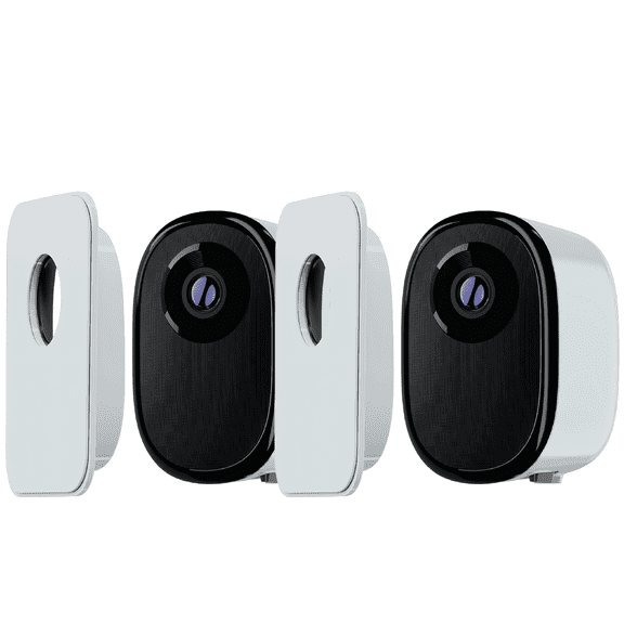 CINMOORE Window Camera for Home Security, 2 Pack