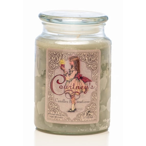 CINNAMON-EMBERS - Courtneys Candles Maximum Scented 26oz Large Jar Candle