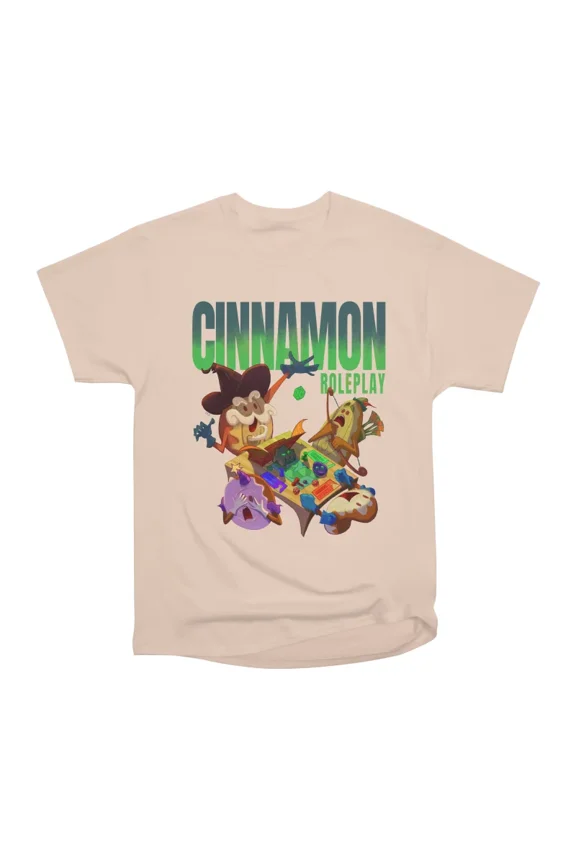 CINNAMON ROLEPLAY T-Shirt Tee Gift For Him Merch For Her Apparel For Friend