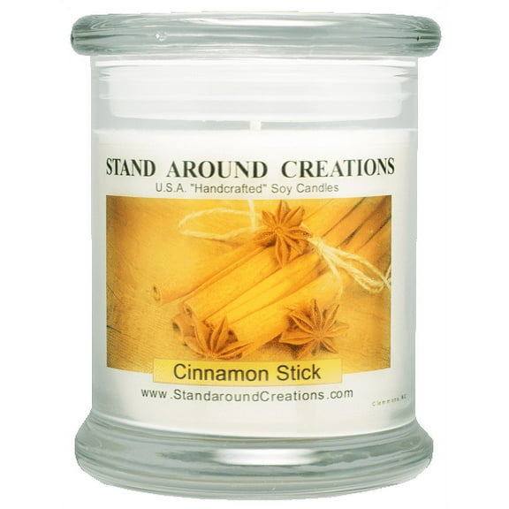 CINNAMON STICK STATUS 12-OZ. ALL NATURAL SOY CANDLE