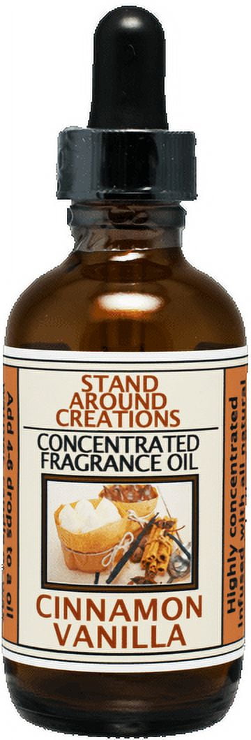 CINNAMON VANILLA FRAGRANCE OIL 2-FL. OZ.