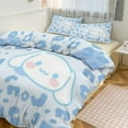 thumbnail image 1 of CINNAMOROLL Bedding Set Anime Three-piece for Boys Girls Teens Full, 1 of 7