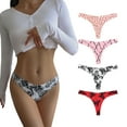 thumbnail image 1 of CINOON V-Waist Thong Seamless Women's Panties Women's panties, 4-pack, S-XL, 1 of 11