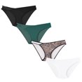 thumbnail image 1 of CINOON V-Waist Thong Seamless Women's Panties Women's panties, 4-pack, S-XL, 1 of 3