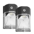 thumbnail image 1 of CINOTON LED Wall Pack Light, 26W 3000lm 5000K (Dusk-to-Dawn Photocell,Waterproof IP65), 100-277Vac,150-250W MH/HPS Replacement, Outdoor Security Lighting (2pack), 1 of 3