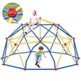thumbnail image 1 of CIPACHO 120" Climbing Dome Upgraded Tower for Kid 3-10, Outdoor Play Equipment, Blue, 1 of 9