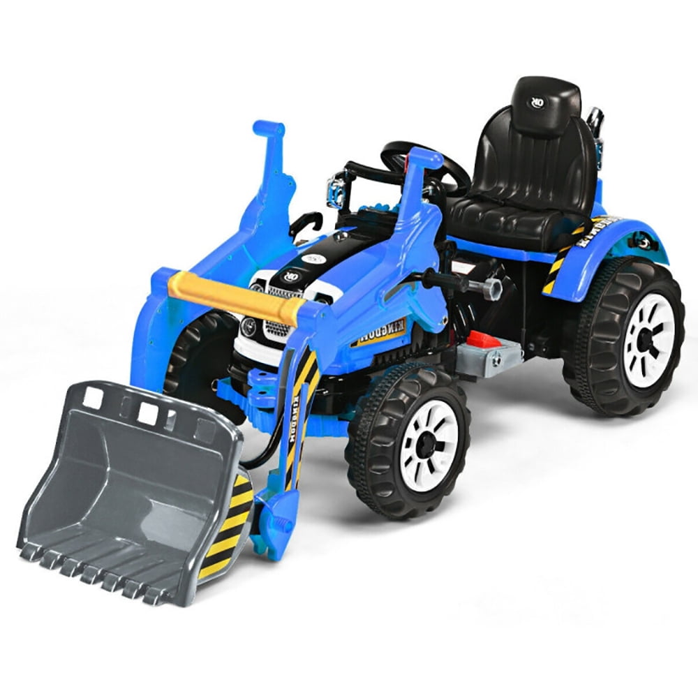 CIPACHO 12V Battery Powered Kids Ride on Dumper Truck, 4WD Ride on Toys for Kids 3-8, Blue CIPACHO 12V Battery Powered Kids Ride on Dumper Truck, 4WD Ride on Toys for Kids 3-8, Blue