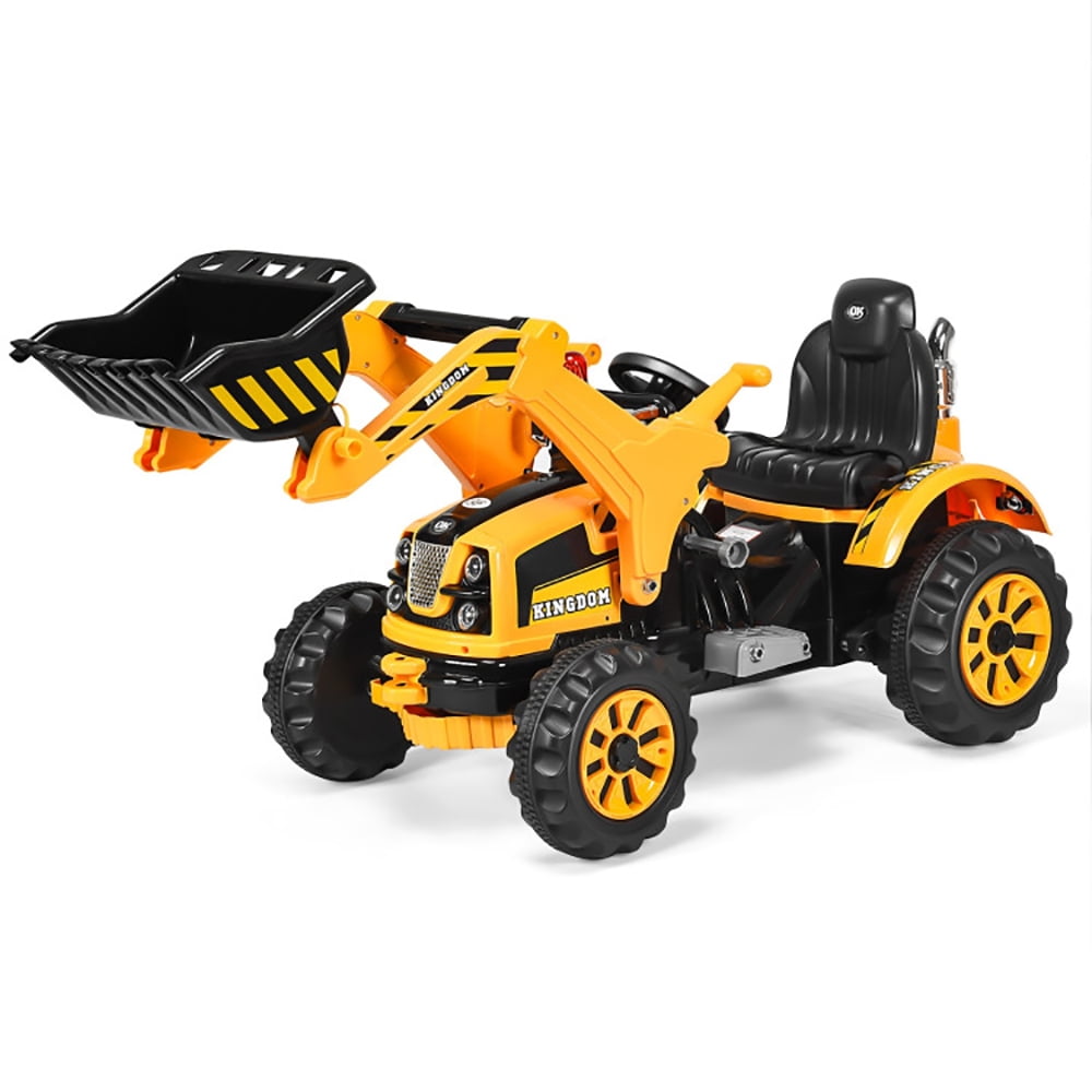 CIPACHO 12V Battery Powered Kids Ride on Dumper Truck, 4WD Ride on Toys for Kids 3-8, Yellow CIPACHO 12V Battery Powered Kids Ride on Dumper Truck, 4WD Ride on Toys for Kids 3-8, Yellow