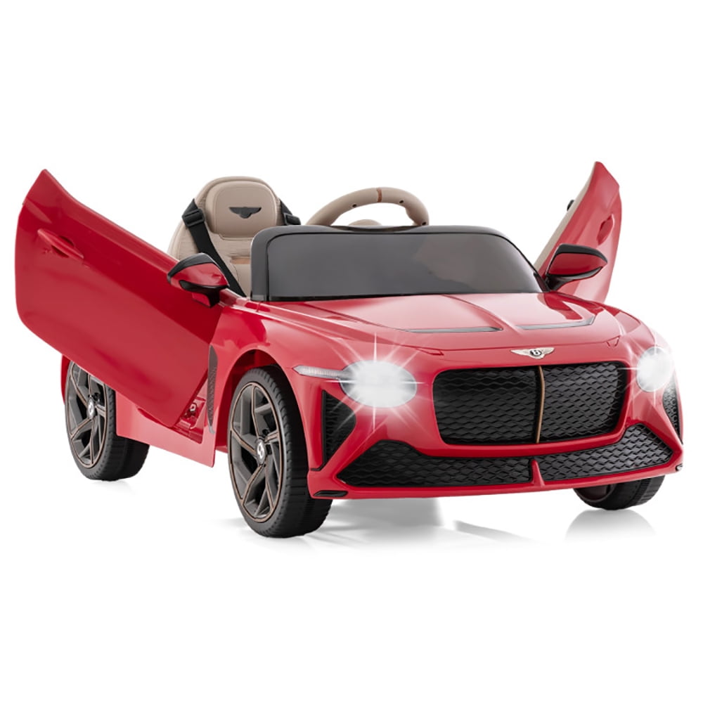 CIPACHO 12V Battery Powered Licensed Bentley Bacalar Kids Ride-on Racer Car, Kid's Electric Vehicle Car Toy, Ideal Gift for Kids, Red CIPACHO 12V Battery Powered Licensed Bentley Bacalar Kids Ride-on Racer Car, Kid's Electric Vehicle Car Toy, Ideal Gift for Kids, Red