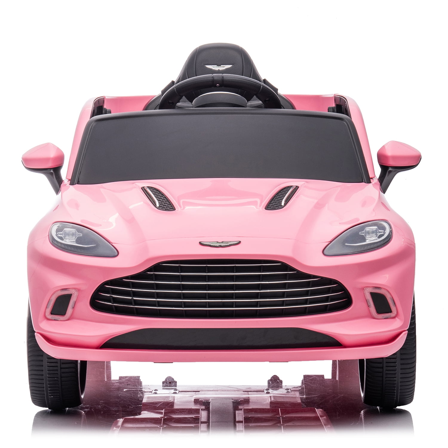 CIPACHO 12V Dual-Drive Remote Control Electric Kid Ride-On Car, 4 Wheels Children's Toys Vehicle with LED Headlights, Remote Control, Music, USB, Pink CIPACHO 12V Dual-Drive Remote Control Electric Kid Ride-On Car, 4 Wheels Children's Toys Vehicle with LED Headlights, Remote Control, Music, USB, Pink