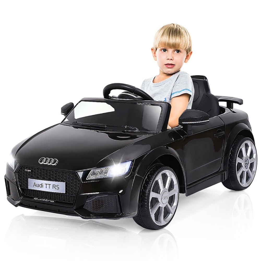 CIPACHO 12V Kids Electric Ride on Car with Remote Control and Music Function, Kid's Battery Powered Electric Vehicle Car Toy, Ideal Gift for Kids, Black