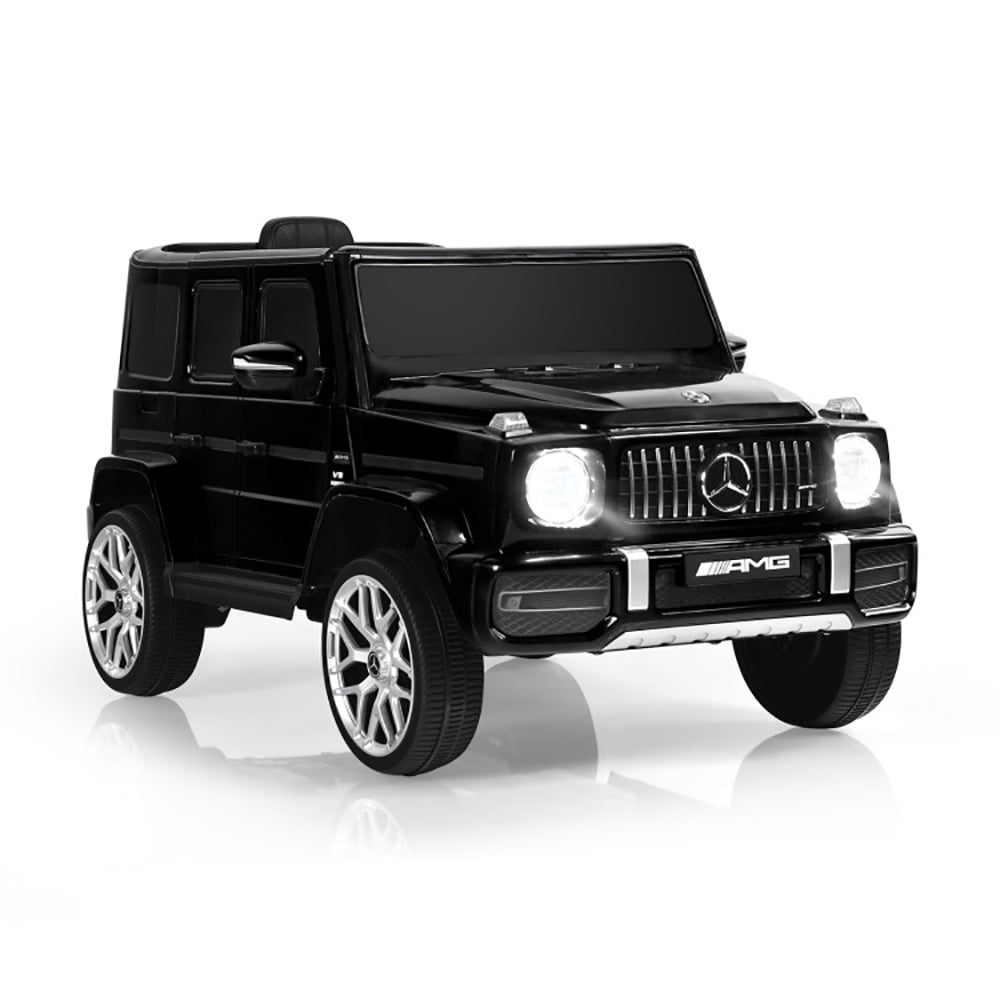CIPACHO 12V Mercedes-Benz G63 Licensed Kids Ride On Car with Remote Control, Kid's Battery Powered Licensed Electric Vehicle, Black