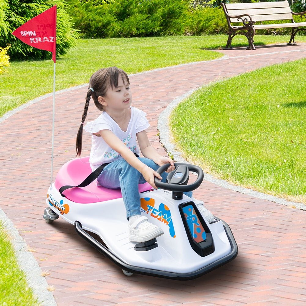 CIPACHO 24V Kids Ride on Drift Car, Crazy Cart Shift for Kids Ages 6+, Holiday Birthday Gift for Boys and Girls, Pink CIPACHO 24V Kids Ride on Drift Car, Crazy Cart Shift for Kids Ages 6+, Holiday Birthday Gift for Boys and Girls, Pink