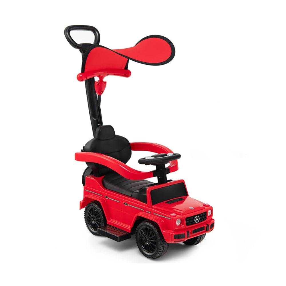 CIPACHO 3-In-1 Ride on Push Car Mercedes Benz G350 Stroller Sliding Car with Canopy, Boys & Girls Gifts for Birthday, Red CIPACHO 3-In-1 Ride on Push Car Mercedes Benz G350 Stroller Sliding Car with Canopy, Boys & Girls Gifts for Birthday, Red