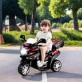 thumbnail image 1 of CIPACHO 3 Wheel 6V Battery Powered Electric Toy Kids Motorcycle, Holiday Birthday Gift for Kids Ages 3-7, Black, 1 of 13