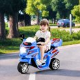 thumbnail image 1 of CIPACHO 3 Wheel 6V Battery Powered Electric Toy Kids Motorcycle, Holiday Birthday Gift for Kids Ages 3-7, Blue, 1 of 12