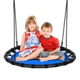 thumbnail image 1 of CIPACHO 40" Flying Saucer Round Kids Swing, Indoor Outdoor Play for Kids, Blue, 1 of 4