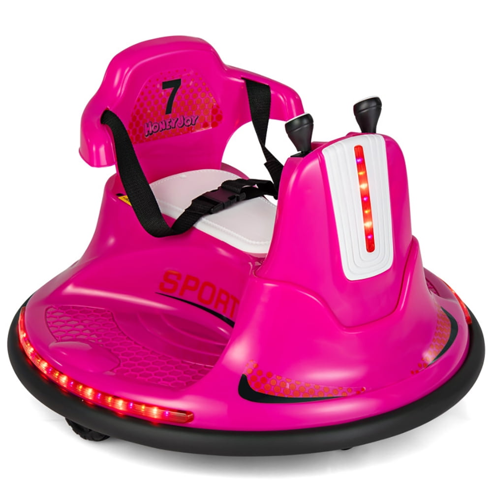 CIPACHO 6V Bumper Car for Kids Toddlers Electric Ride On Car Vehicle with 360° Spin, Baby Bumper Cars for Toddlers 2-5, Pink CIPACHO 6V Bumper Car for Kids Toddlers Electric Ride On Car Vehicle with 360° Spin, Baby Bumper Cars for Toddlers 2-5, Pink