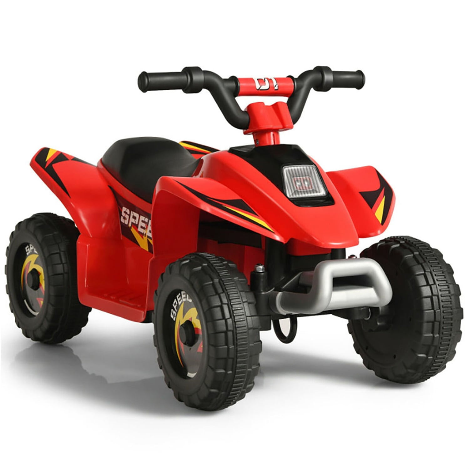 CIPACHO 6V Kids Electric ATV, 4 Wheels Ride-On Toy, ATV for Kids Ages 4-8, Excellent Gifts for Christmas and New Year, Red