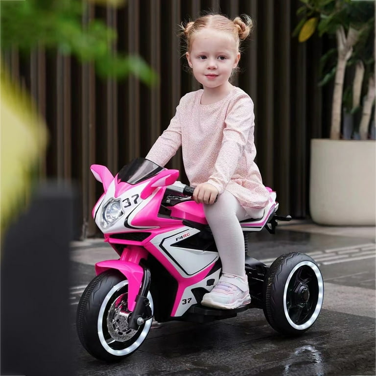 CIPACHO 6V Kids Electric Motorcycle, Kids Motorcycle Ride On Car