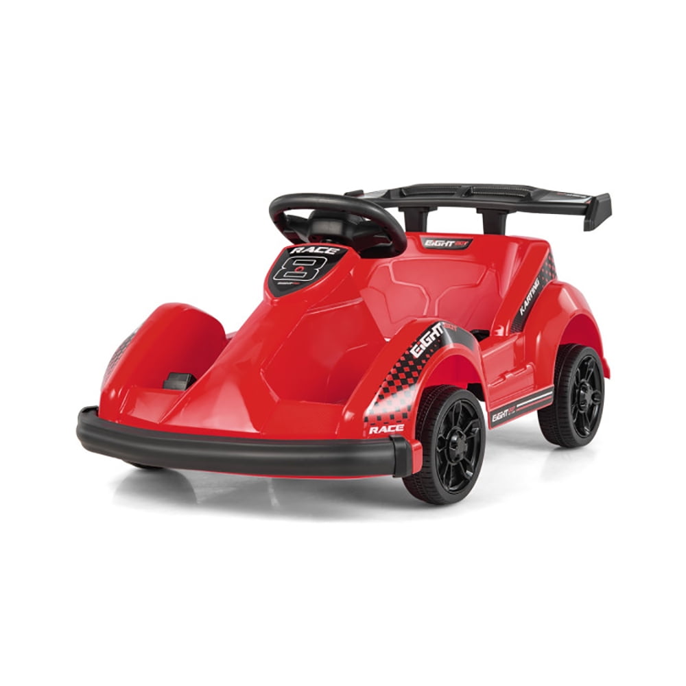 CIPACHO 6V Kids Ride On Go Cart with Remote Control and Safety Belt, Electric Go Kart Drift Carts for Kids Ages 3-8, Red CIPACHO 6V Kids Ride On Go Cart with Remote Control and Safety Belt, Electric Go Kart Drift Carts for Kids Ages 3-8, Red