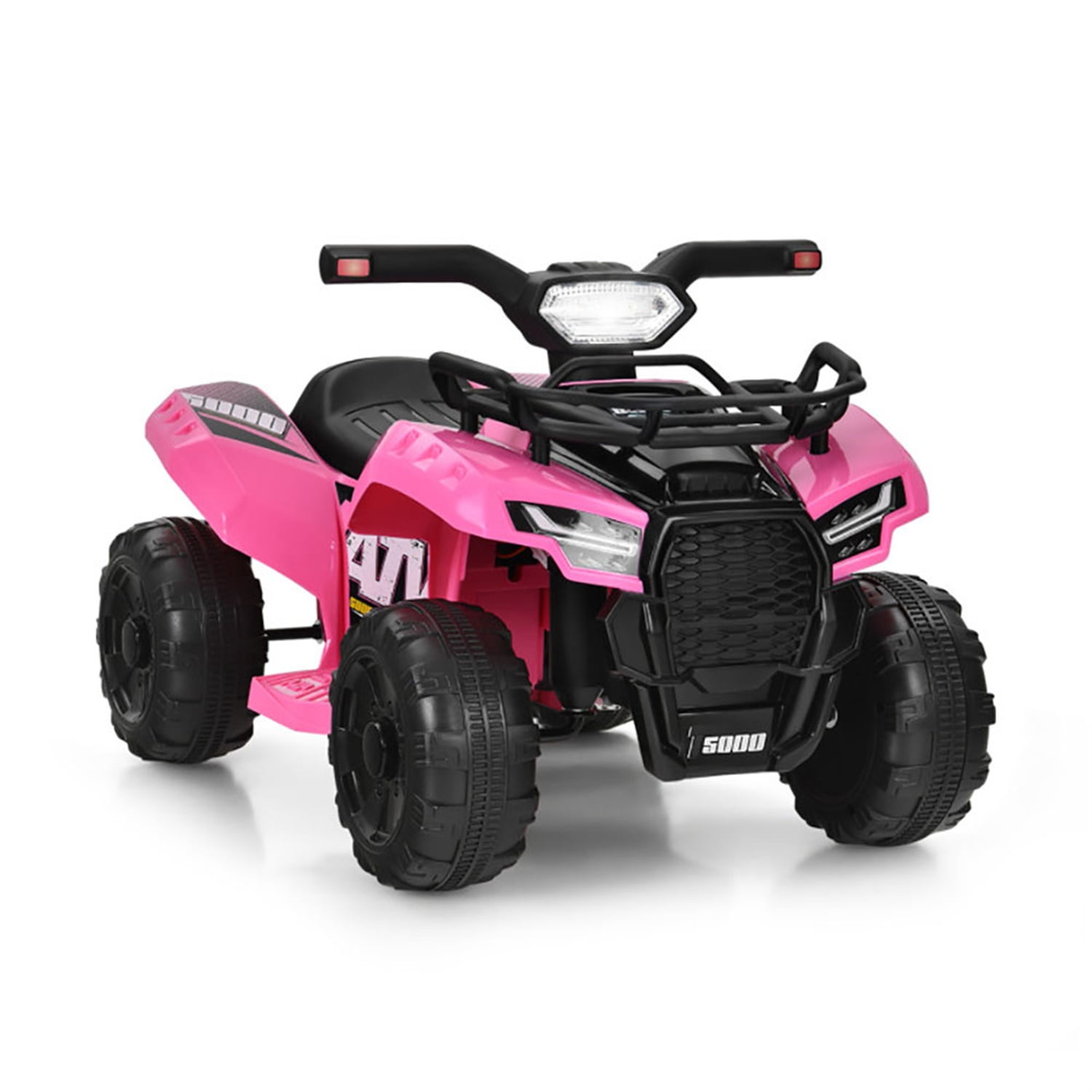 CIPACHO 6V Toddler Electric Ride On Car, ATV for Kids with LED Light and MP3, Pink CIPACHO 6V Toddler Electric Ride On Car, ATV for Kids with LED Light and MP3, Pink