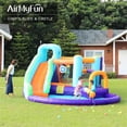 thumbnail image 1 of CIPACHO Inflatable Slide Water Park, Kids Inflatable Bouncer with Climbing Wall, Splash Pool, Blower, Backyard Party Gift Present, 1 of 9