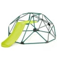 thumbnail image 1 of CIPACHO Kids Climbing Dome with Slide and Fabric Cushion for Garden Yard, Kids Outdoor Play Equipment, Green, 1 of 7