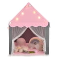 thumbnail image 1 of CIPACHO Kids Playhouse Tent with Star Lights and Mat, Kids Toddler Play Tent, Pink, 1 of 5