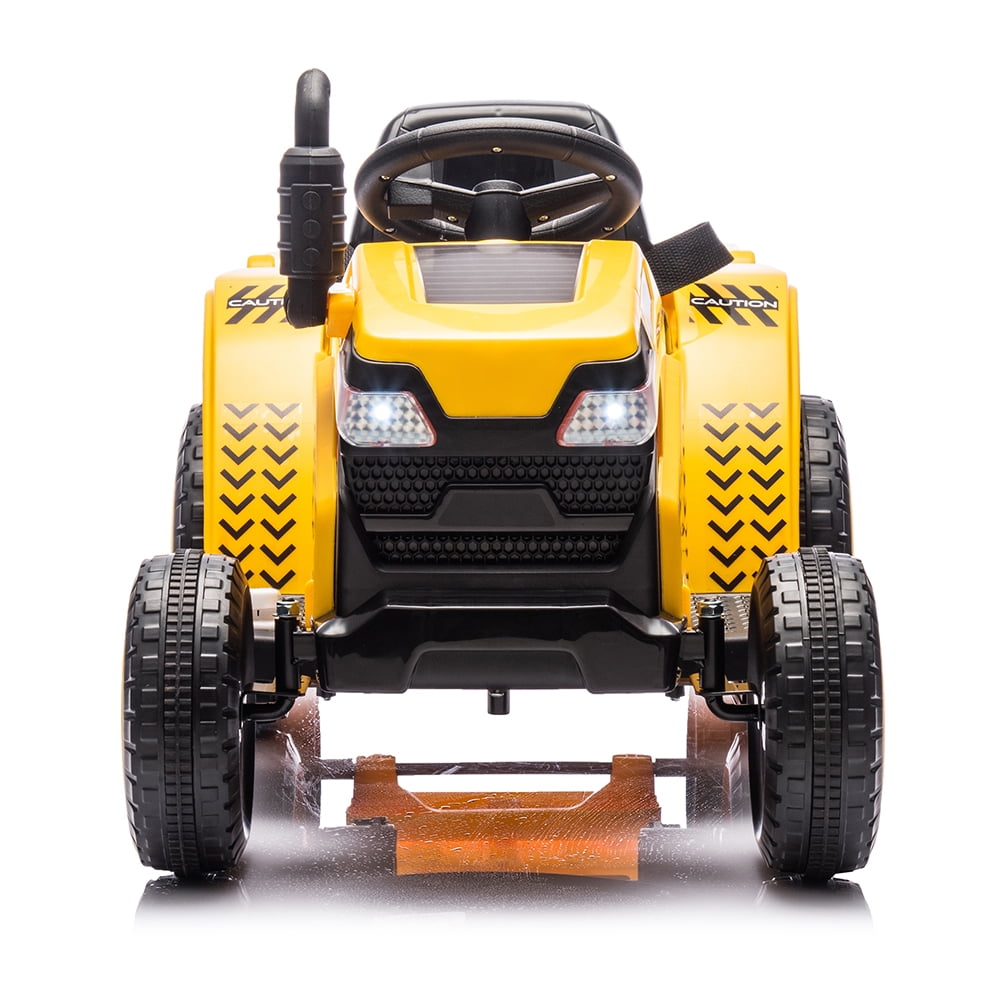 CIPACHO Kids Ride On Toy, Battery Powered Kids Car Tractor, Perfect Gift for Children 3-8 Years Old, Yellow