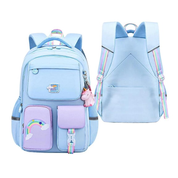 CIPACHO Large Kids School BookBag, Cute Student Backpack for Girls Boys, Grades 3-6