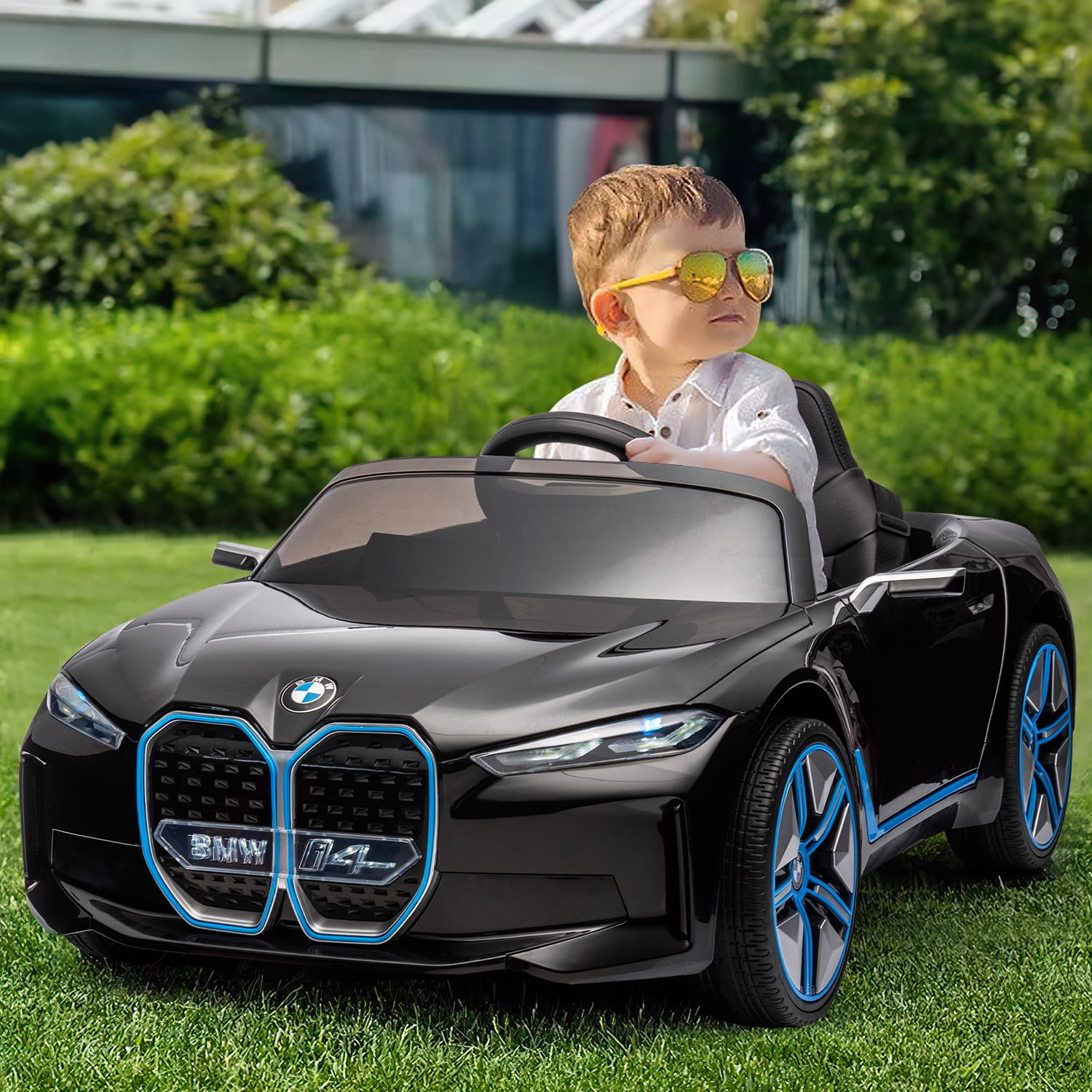 BMW I4 Licensed Kids Car, 12v, Remote Control, Speed Adjustable, USB ...