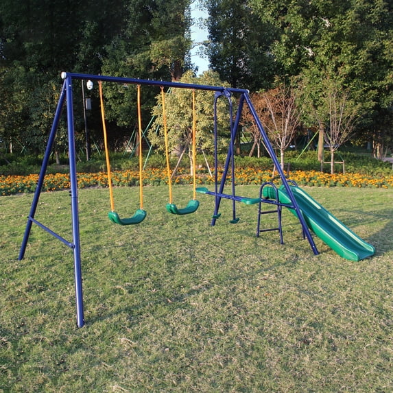 CIPACHO Outdoor Swing for Kids, Safe Design, Perfect Gift for Children 3-8 Years Old, Green