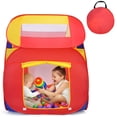 thumbnail image 1 of CIPACHO Portable Kid Play House Toy Tent with 100 Balls, Holiday Birthday Gift for Boys & Girls Ages 1-6, Red, 1 of 3