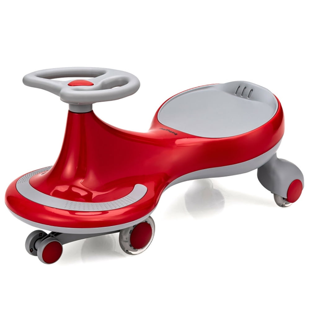 CIPACHO Wiggle Car Ride-on Toy with Flashing Wheels, Boys & Girls Gifts for Birthday, Red CIPACHO Wiggle Car Ride-on Toy with Flashing Wheels, Boys & Girls Gifts for Birthday, Red