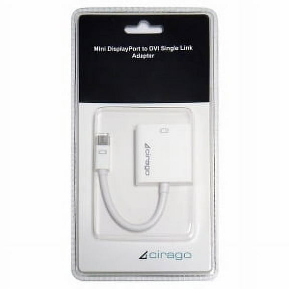 CIRAGO 4IN DPN2022 MINI DISPLAY PORT TO DVI SL ADAPTER WHITE