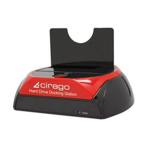 CIRAGO Drive- USB 2.0- Docking Station SATA I-II 2.5 in. or 3.5 in.