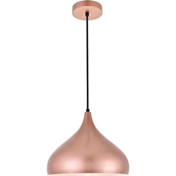 CIRCA Pendant 1-Light Honey Gold Aluminum Medium E26 Standard E28 40W