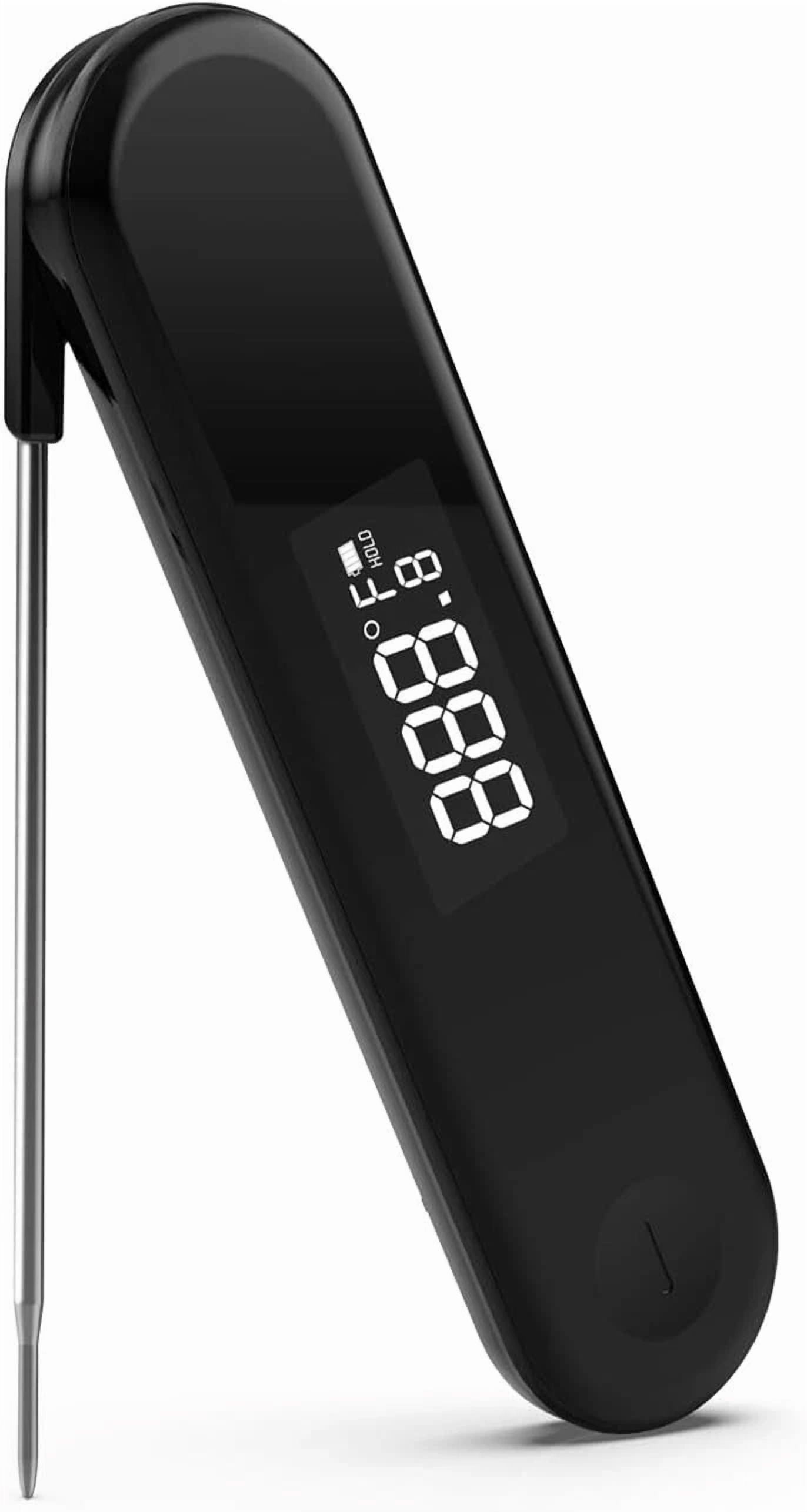 CIRCLE- 0.1 Second Instant Read Meat Thermometer Ipx7 Waterproof For Grill, Bbq, Cooking