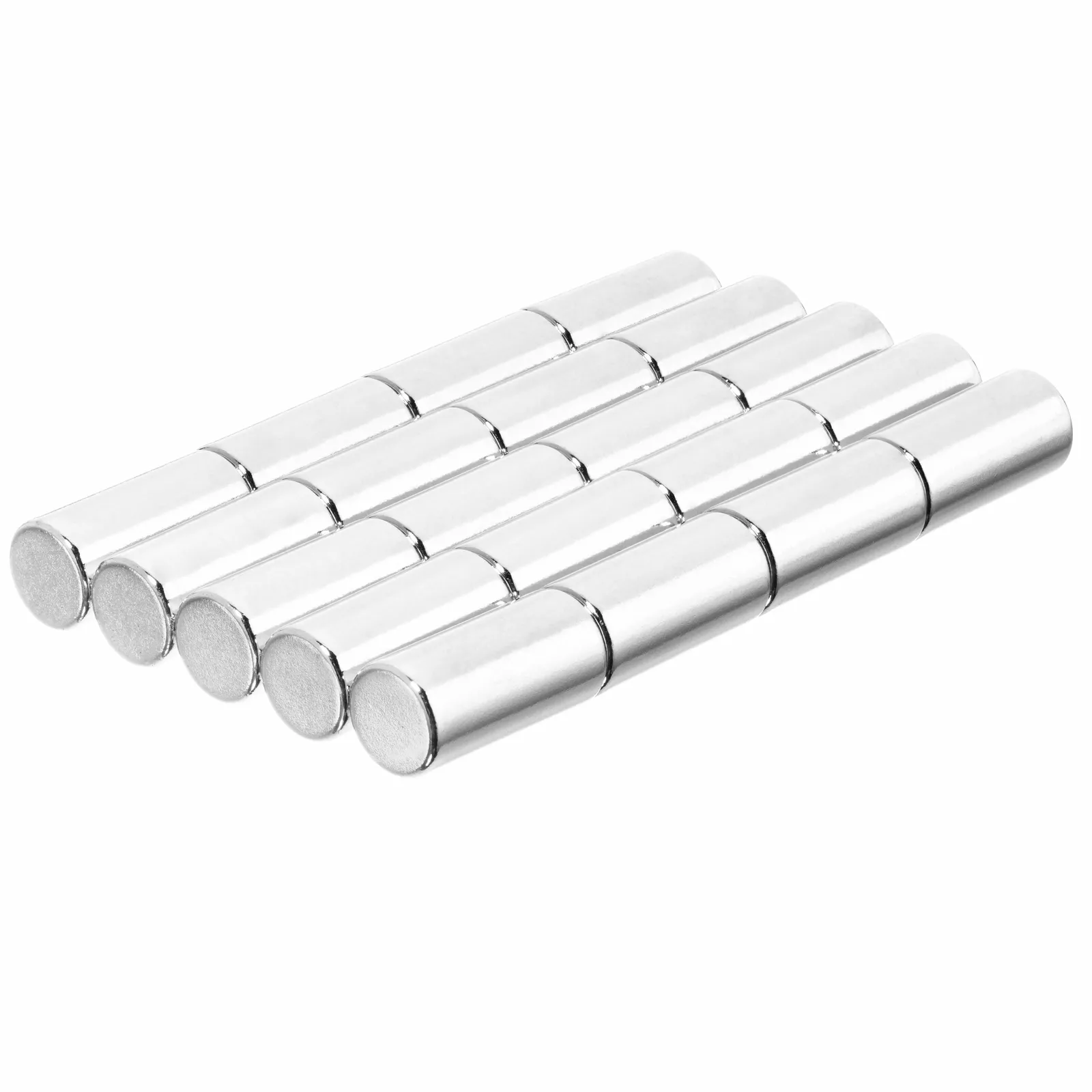 CIRCLE- 1/4 X 1/2 Inch Neodymium Rare Earth Cylinder/Rod Magnets N52 (20 Pack)